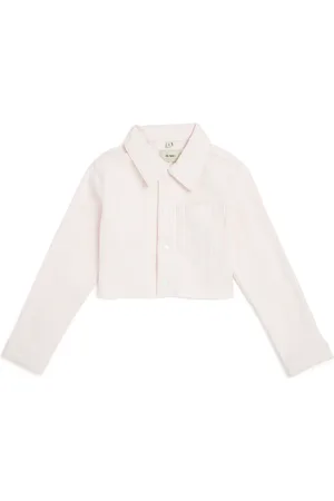 DL1961 Kids Striped Manning Denim Jacket