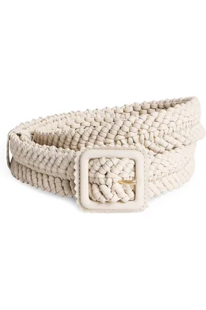 Claudie Pierlot Leather Braided Belt