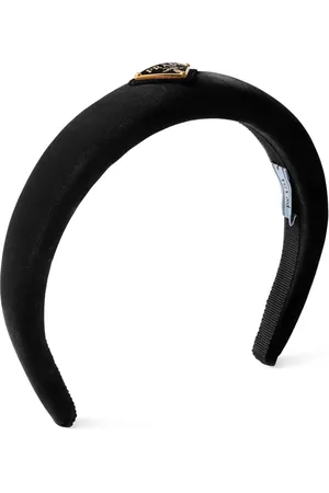Prada Velvet Logo Headband
