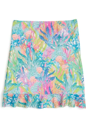 Olga Valentine Coral High-Rise Swim Skirt
