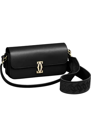 Cartier Leather C de East-West Shoulder Bag
