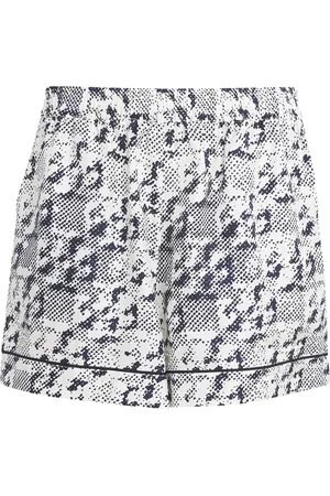Tory Burch Silk Printed Shorts