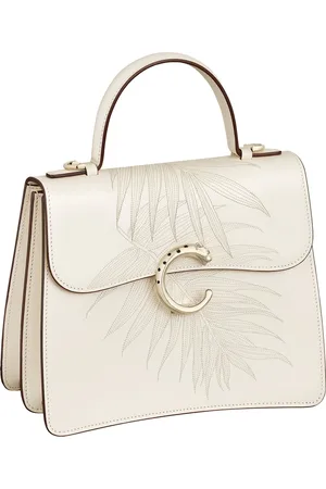 Cartier Small Leather Panthère C de Top-Handle Bag