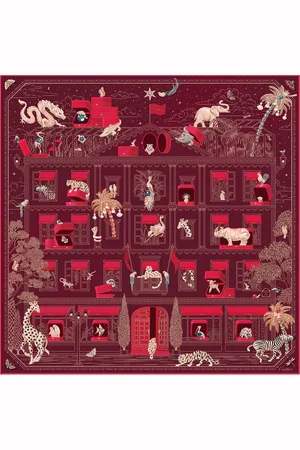 Cartier Silk Precious Address Scarf