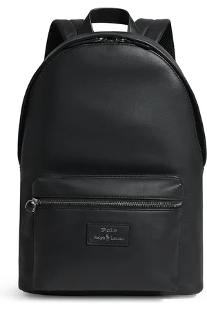 Ralph Lauren Leather Logo Backpack