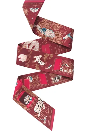 Cartier Silk Precious Address Scarf