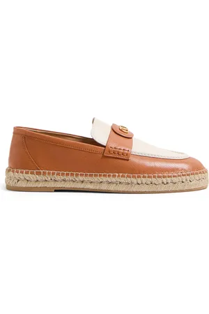VALENTINO GARAVANI Leather Palm Avenue Espadrilles