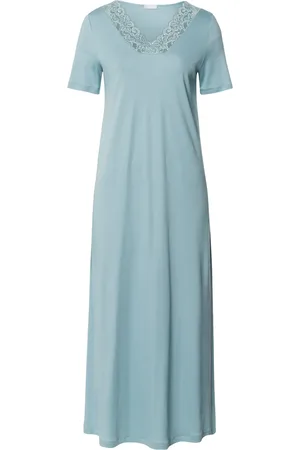 Hanro Cotton Lace-Trim Moments Nightdress