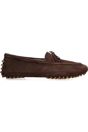 Le Monde Beryl Suede Moccasin Driver Shoes