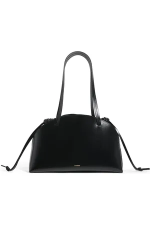 Jil Sander Medium Leather Curve Shoulder Bag