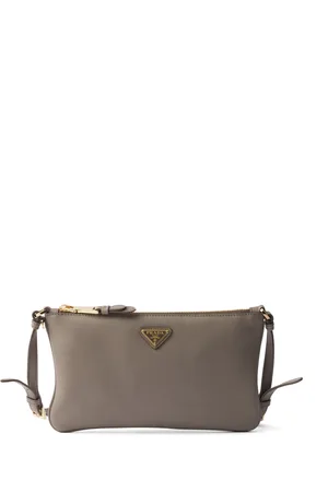 Prada Leather Triangle Pouch