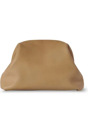 The Row Mira Leather Clutch Bag