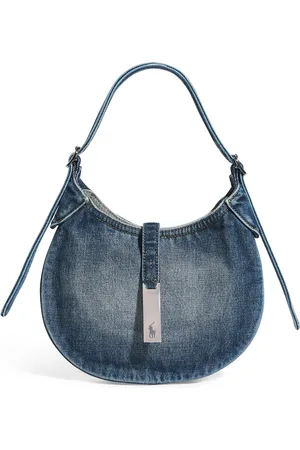 Ralph Lauren Small Denim Polo Id Shoulder Bag