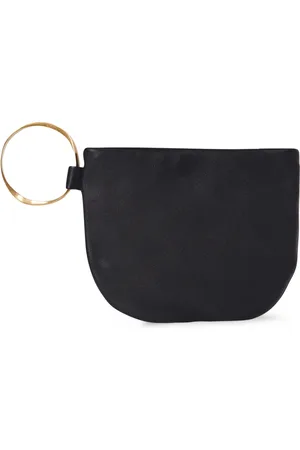 The Row Geo Bracelet Leather Clutch Bag