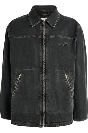 Maison Margiela Logo Embroidery Denim Jacket