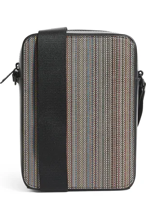 Paul Smith Coated Canvas Signature Stripe Cross-Body Bag