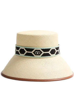 VALENTINO GARAVANI Straw Antibes Bucket Hat