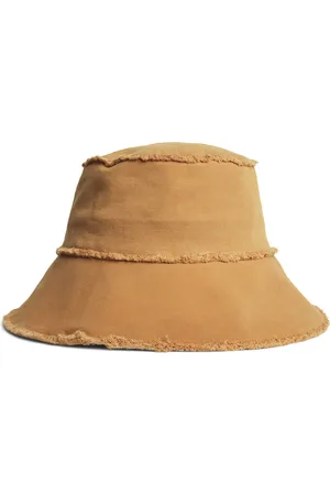 Sandro Cotton Frayed Bucket Hat