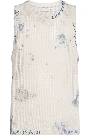 DOMREBEL Mesh Freehand Tank Top
