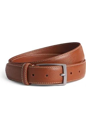 Sandro Saffiano Leather Classic Belt
