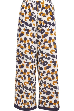 ERES Cotton-Silk Printed Capitaine Trousers