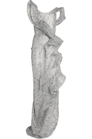 MATICEVSKI Tweed Satellite Wave Gown
