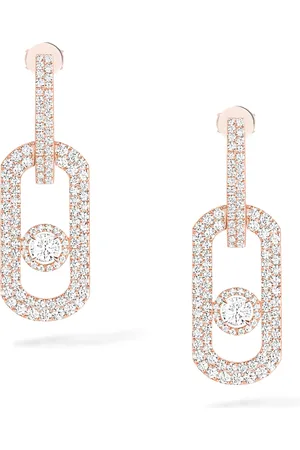 MESSIKA And Diamond So Move Xl Pavé Earrings