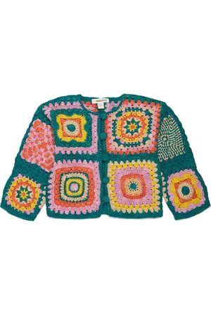 Misha & Puff Pima Cotton Afghan Cardigan