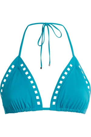 Shan Rahimkhan Laser-Cut Bikini Top
