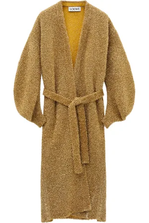Loewe Curved-Sleeves Long Cardigan