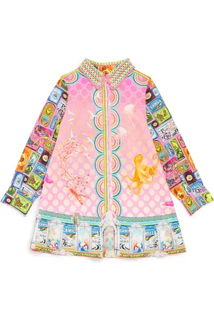 Camilla Cotton Salty Splendour Shirt Dress