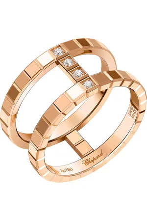 Chopard And Diamond Ice Cube Ring