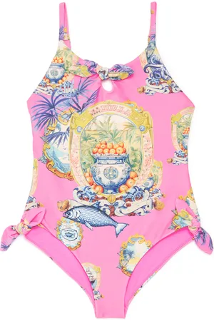 Camilla Tie-Detail Salty Splendour Swimsuit