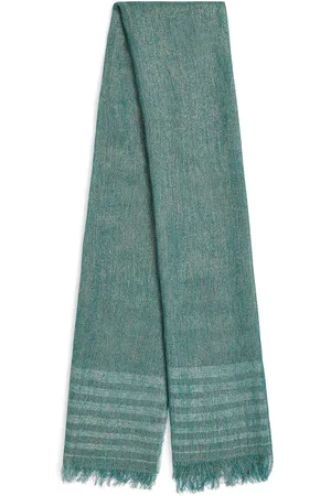 Fabiana Filippi Fringed Stripe Shawl