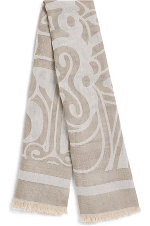 Max Mara Wool-Blend Jacquard Scarf