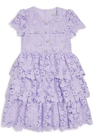 Self-Portrait Tiered Floral Dress