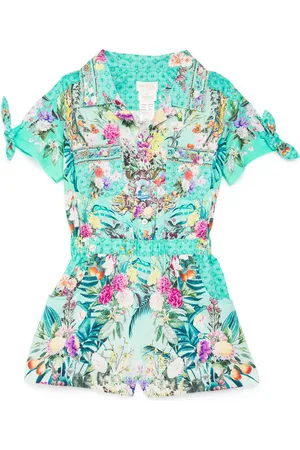 Camilla Cotton Floral Playsuit