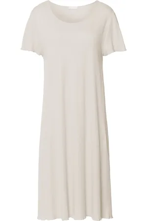 Hanro Cotton-Linen Serena Nightdress