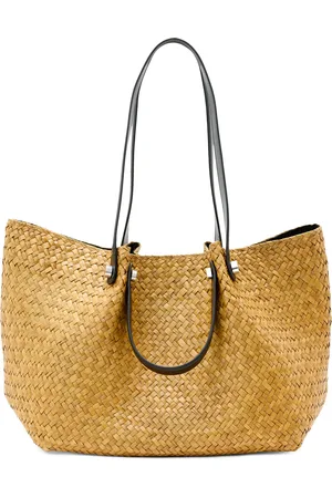 AllSaints Paper Straw Allington Tote Bag