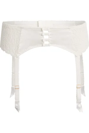 Simone Pérèle Lace-Trim Symphonie Suspenders