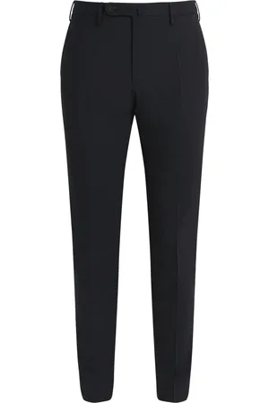 SLOWEAR Stretch-Wool Tailored Trousers