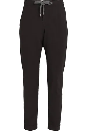 MARCO PESCAROLO Virgin Wool Slim Tailored Trousers
