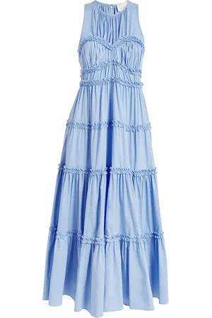 Cinq A Sept Tiered Sirinna Midi Dress