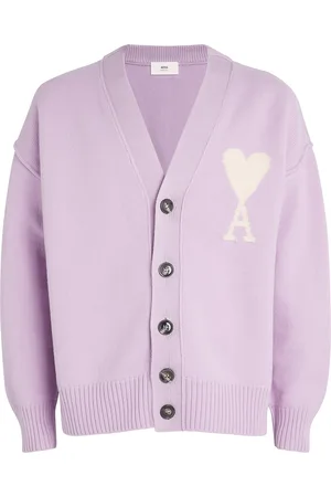 Ami Wool Ami de Coeur Cardigan