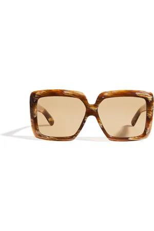 Joseph Tortoiseshell Square Sunglasses