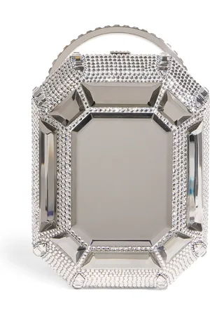 Judith Leiber Embellished Ring Clutch Bag
