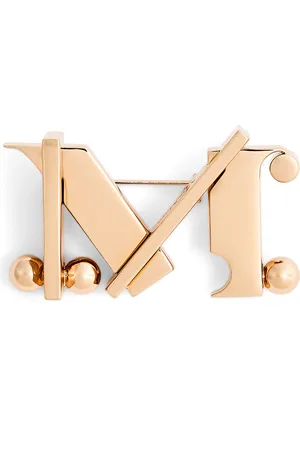 Max Mara Monogram Brooch