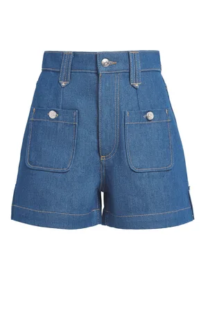 Claudie Pierlot High-Rise Denim Shorts