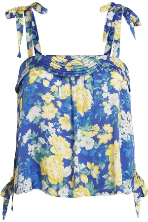 Claudie Pierlot Satin Floral Top