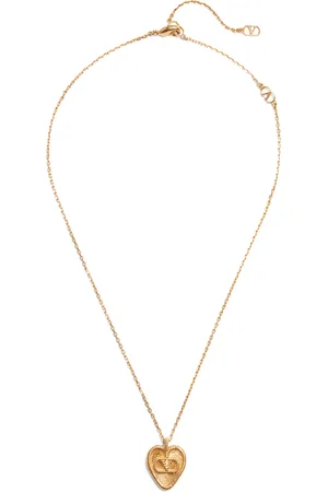VALENTINO GARAVANI Metal Fil Perdu Pendant Necklace